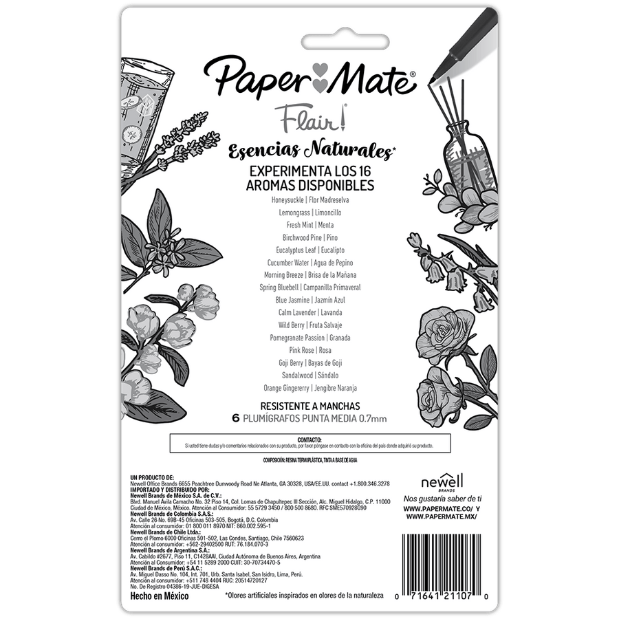 Lápices con esencias Paper Mate
