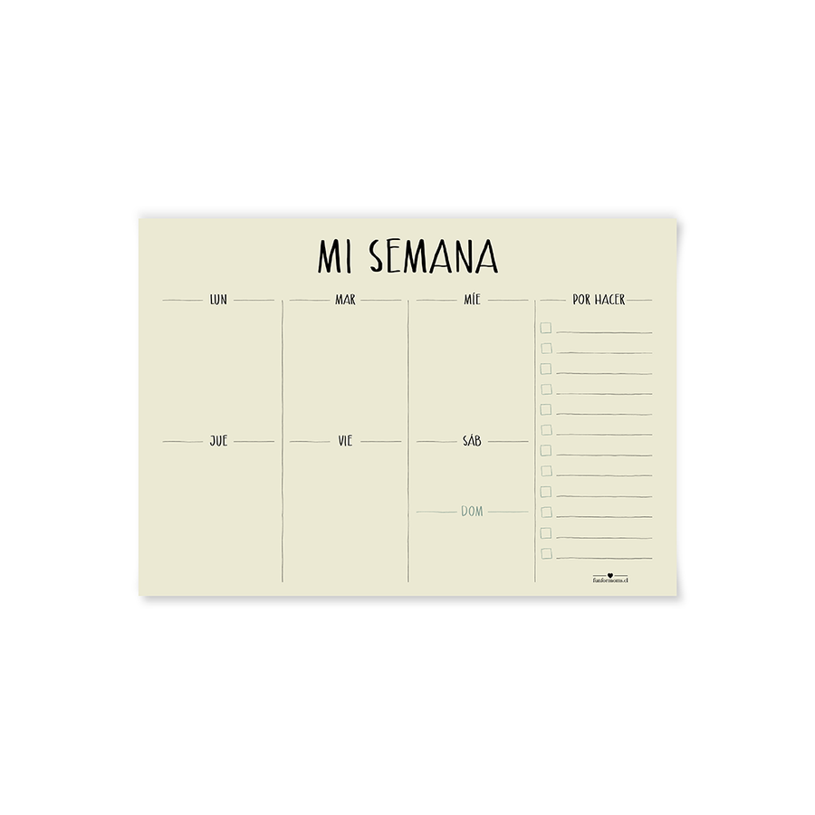 Planner Semanal